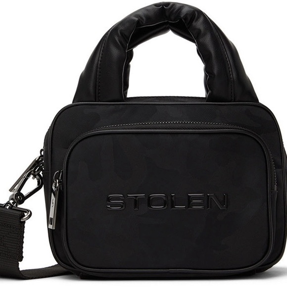 Stolen Girlfriends Club Black Camo Taskforce Bag NWT - NO BAG STRAP - Picture 1 of 16